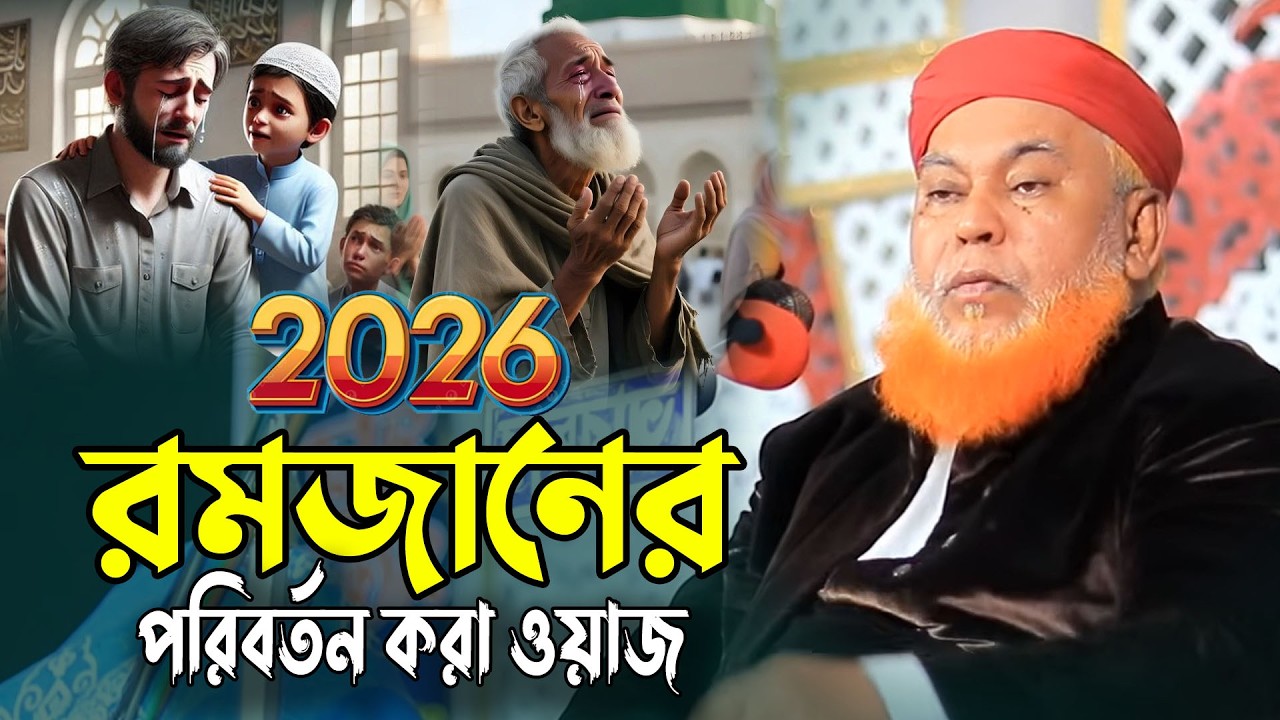 রমজানে পরিবর্তন করা নতুন ওয়াজ২০২৬ । আবুল কাসেম নুরী ওয়াজ । Abul Kashem Nuri । New Waz2026