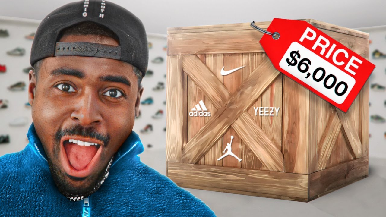 I UNBOXED A $6000 SHOE MYSTERY BOX