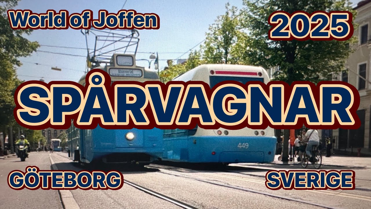Spårvagn Göteborg Sverige