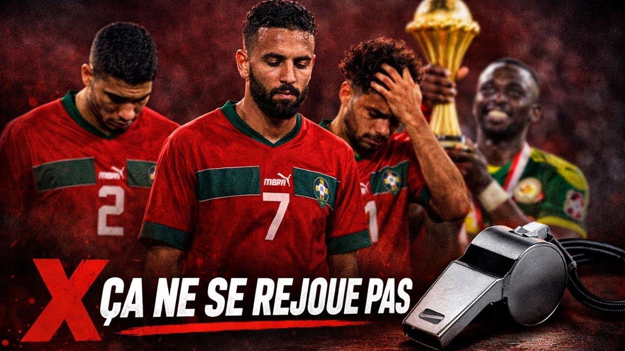 MAROC–SÉNÉGAL : POURQUOI LA CAN NE SE REJOUERA PAS (La vérité que personne n’ose dire)