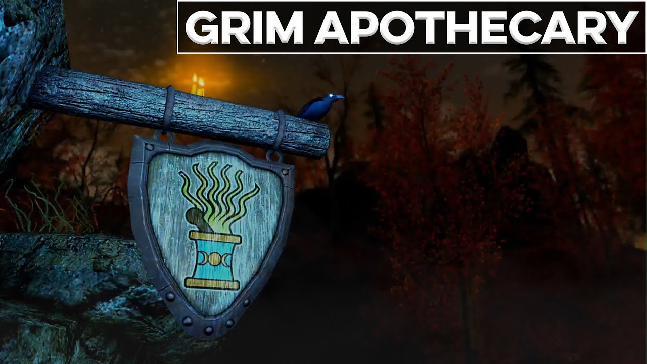 Grim Apothecary and The Realm of the Ebony Witch - Shapeless Skyrim PS4/PS5 Mods (Ep. 233)