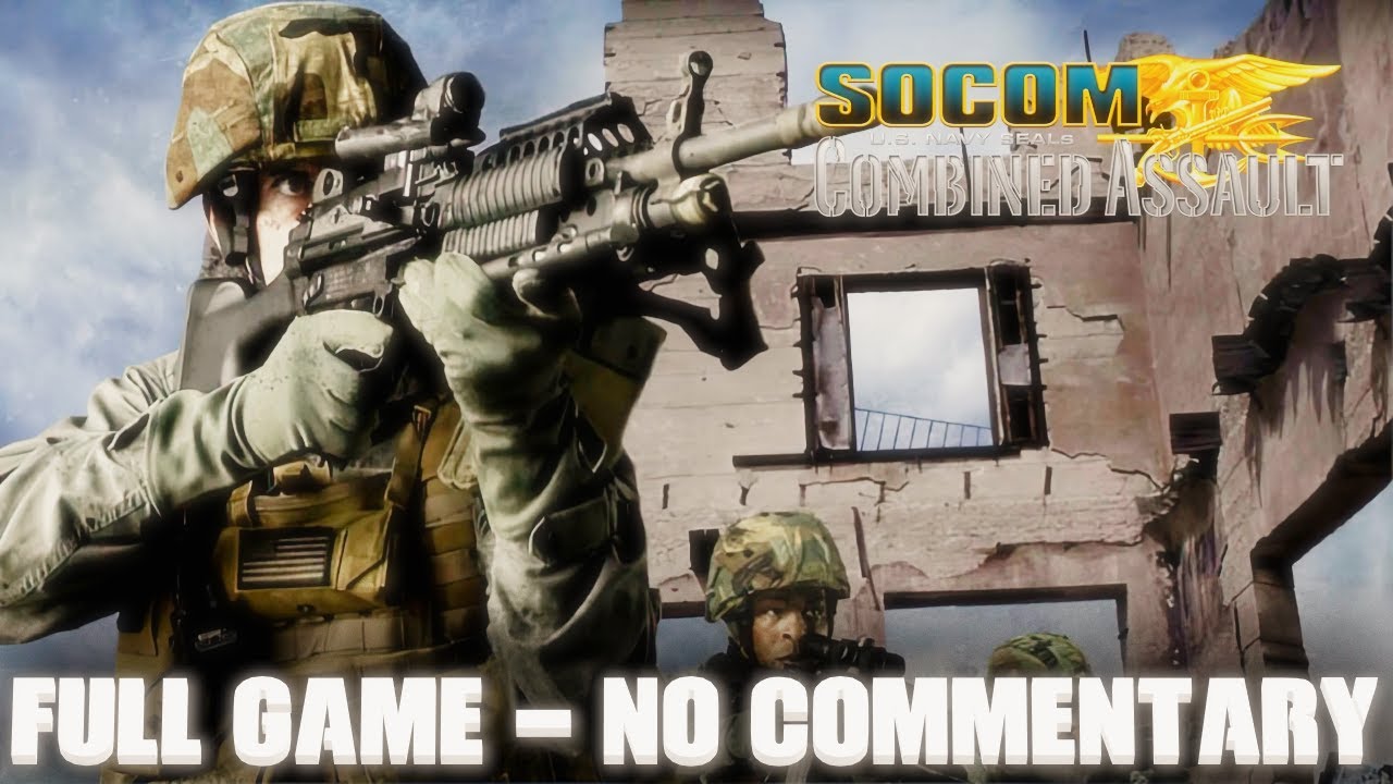 SOCOM U.S. Navy SEALs Combined Assault (NO COMMENTARY) Full Game - Walkthrough | ULTRA HD