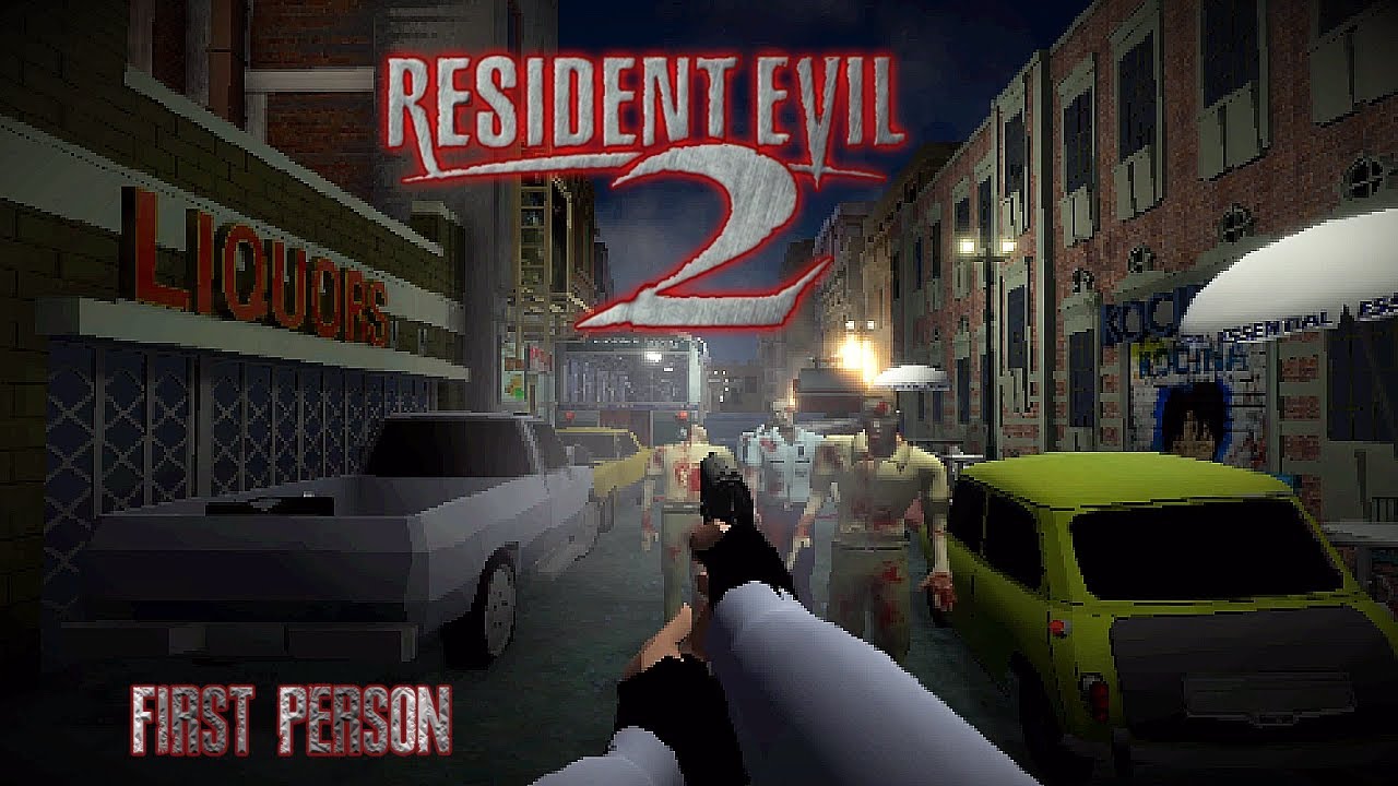 Resident Evil 2: First Person - PS1 Style [PC] Playthrough