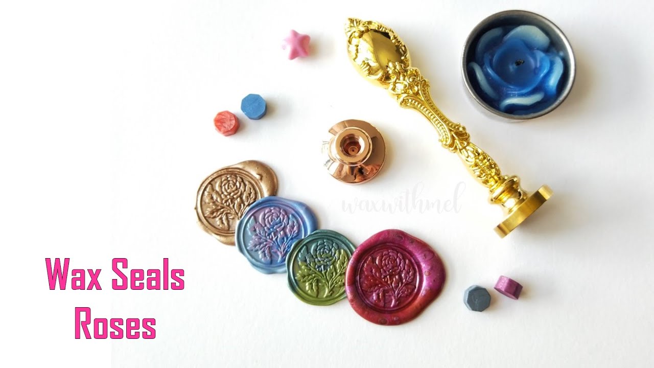 How to Make a Make Wax Seals for Future Use | Wax Stamp Tutorial | Wax Stamp Process Video