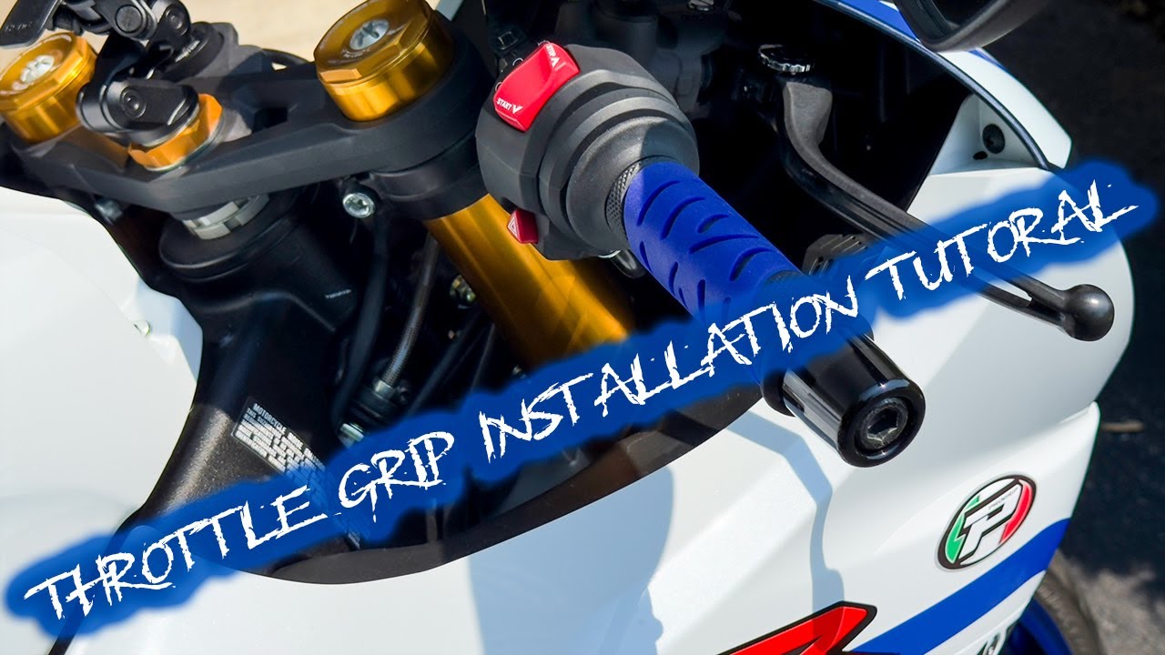 Gsxr 1000R Throttle Grip Install 😳
