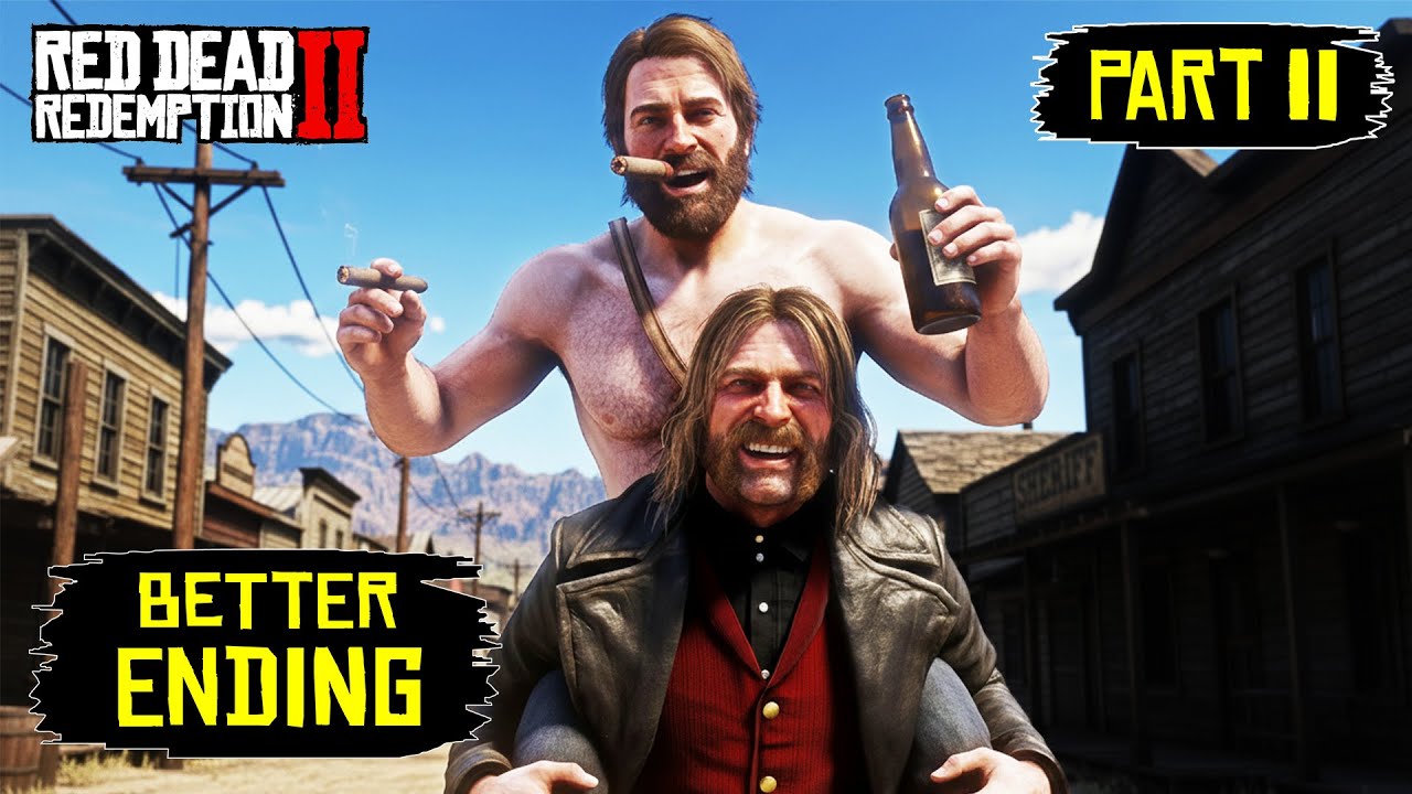 Я изменил концовку RDR 2... с БОЛЬШИМ ПОВОРОТОМ: ЧАСТЬ 2