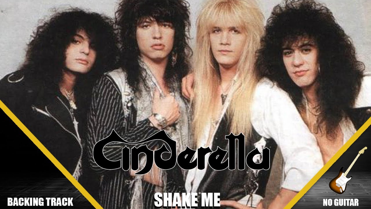 CINDERELLA SHAKE ME GUITAR BACKING TRACK