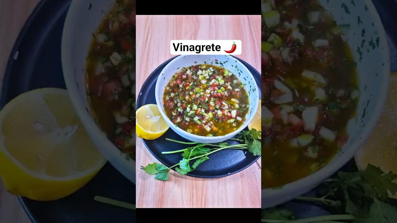 Vinagrete 🌶 perfeito para churrasco 