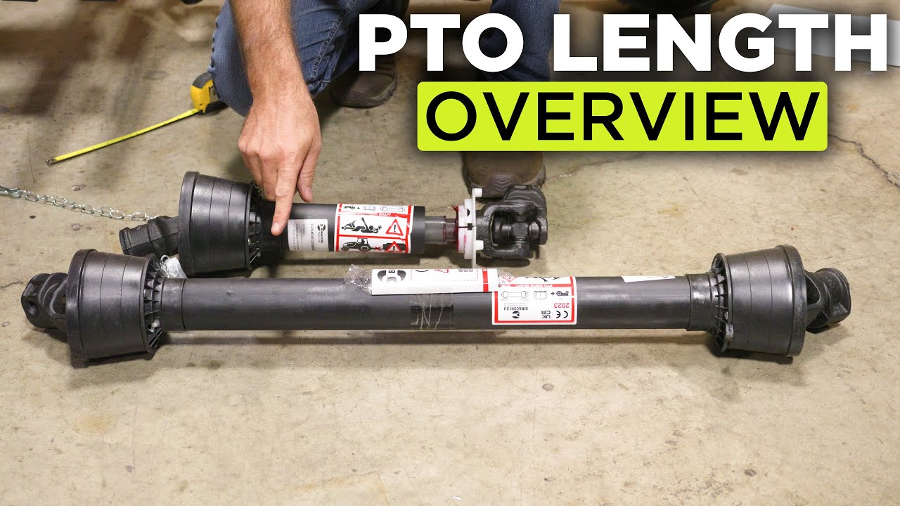 Выбор правильного вала отбора мощности для вашей сеялки/сеялки Wizard