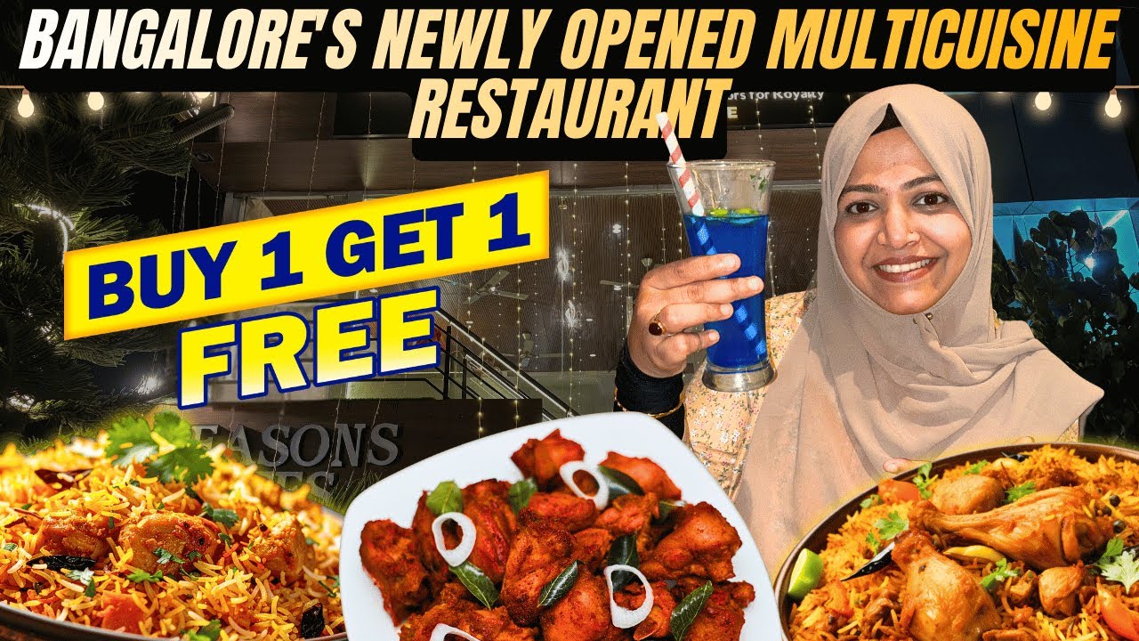 Bangalore’s Best New Restaurant! Buy1 Get1 FREE Biryani + Kebab 🤯 | Arabian Mandi & Mix Platters