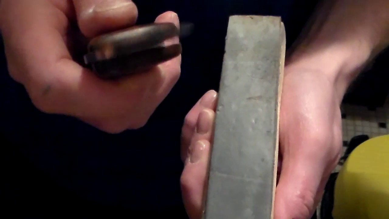 Abziehleder von altem Gürtel / strop from an old belt