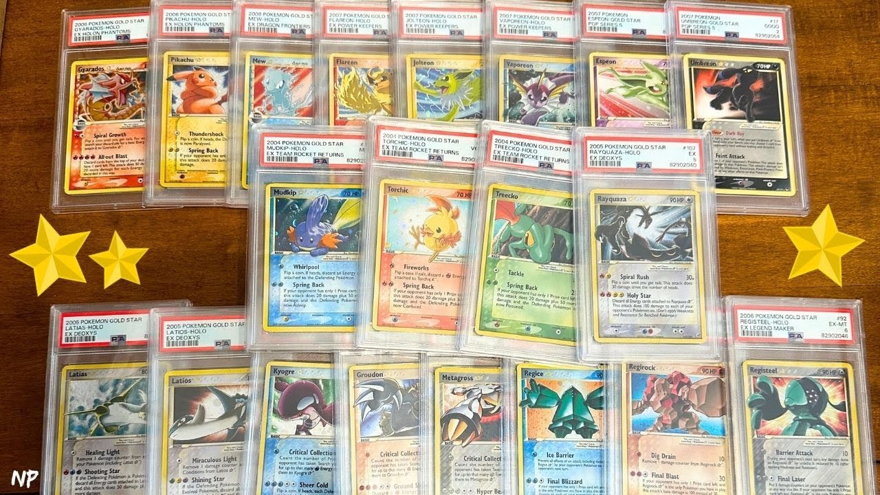 PSA RETURN #12 - Gold Star Collection!