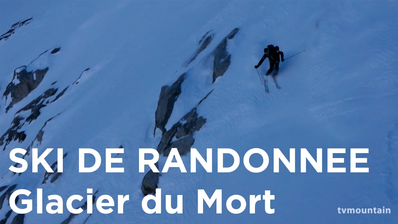 Clip Pointe Alphonse Favre Glacier du Mort Mont-Blanc Aiguilles Rouges Chamonix ski de randonn&eacute;e