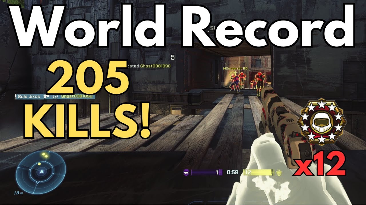 205 Kills! SOLO Stage Fright WORLD RECORD!