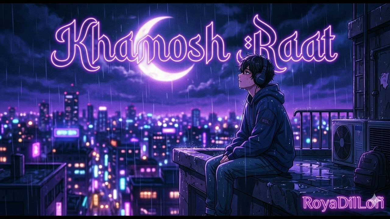 Khamosh Raat 💔 | Sad Lofi Song To Relax / Study | Hindi Broken Heart Lofi | RoyaDilLofi
