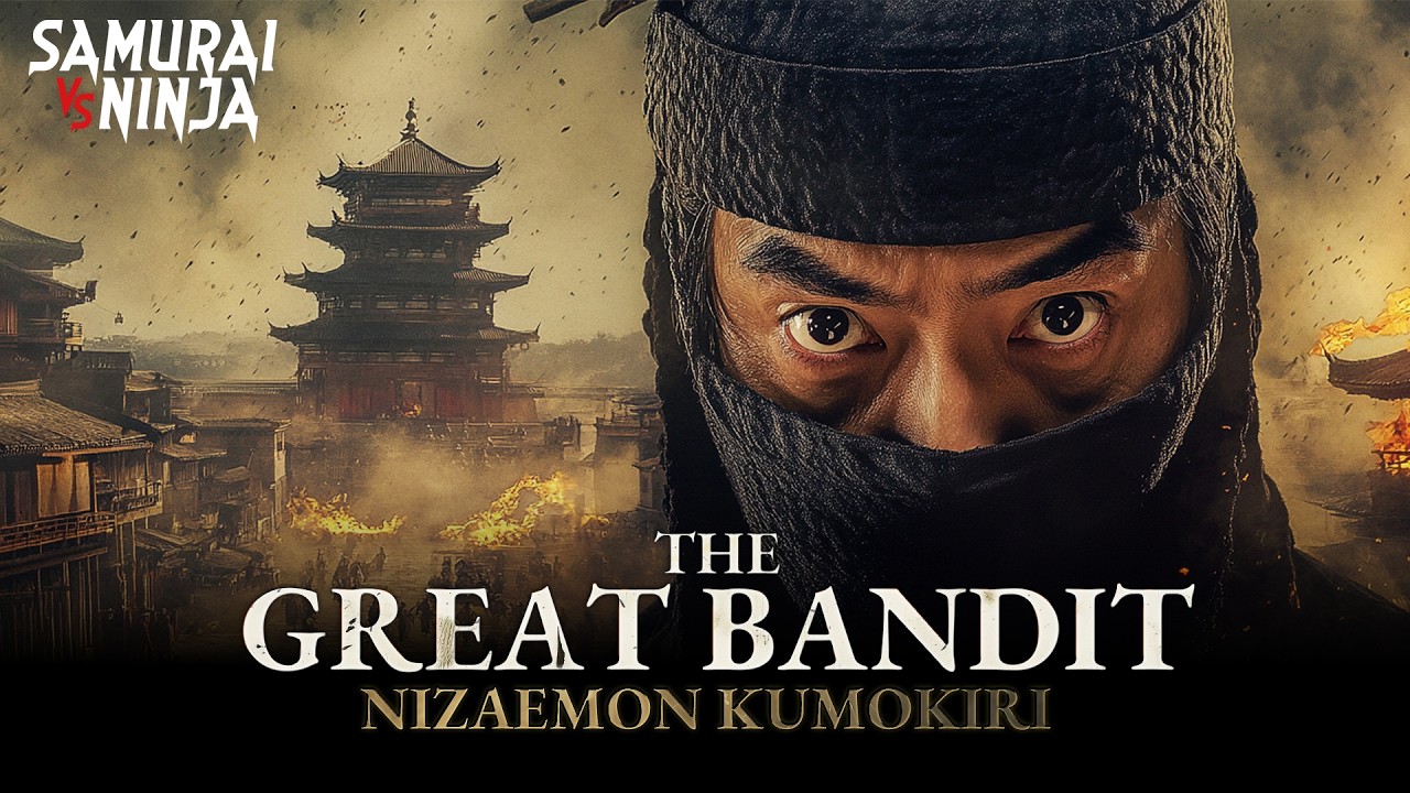 Kumokiri Nizaemon: The Great Bandit | Full Movie | SAMURAI VS NINJA | English Sub