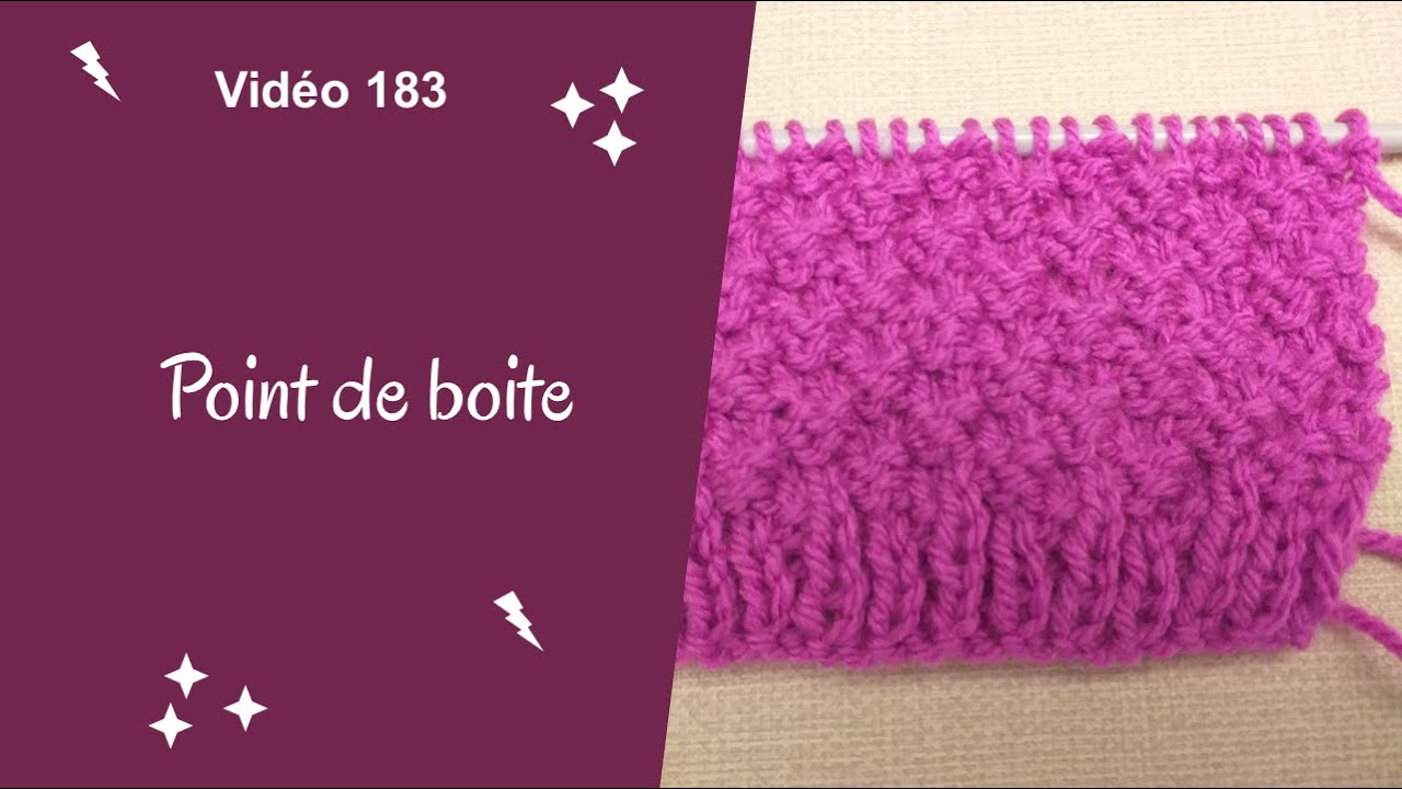 Point de boite réversible vidéo 183