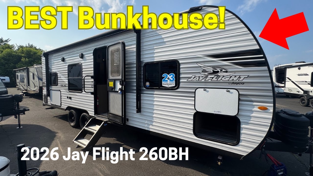 The BEST First Family Camper! | 2026 Jayco Jay Flight 260BH