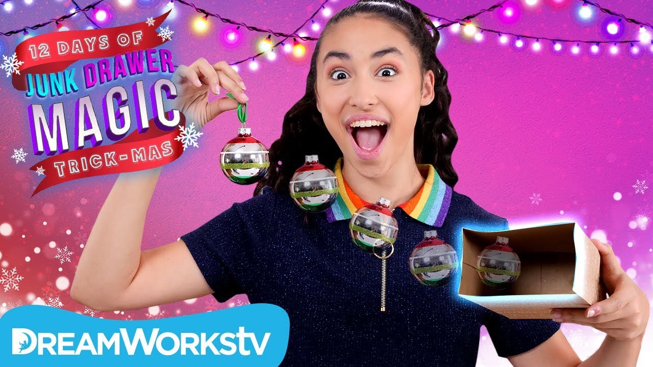 Instantly Decorated Ornament  | JUNK DRAWER MAGIC 12 DAYS OF TRICKMAS