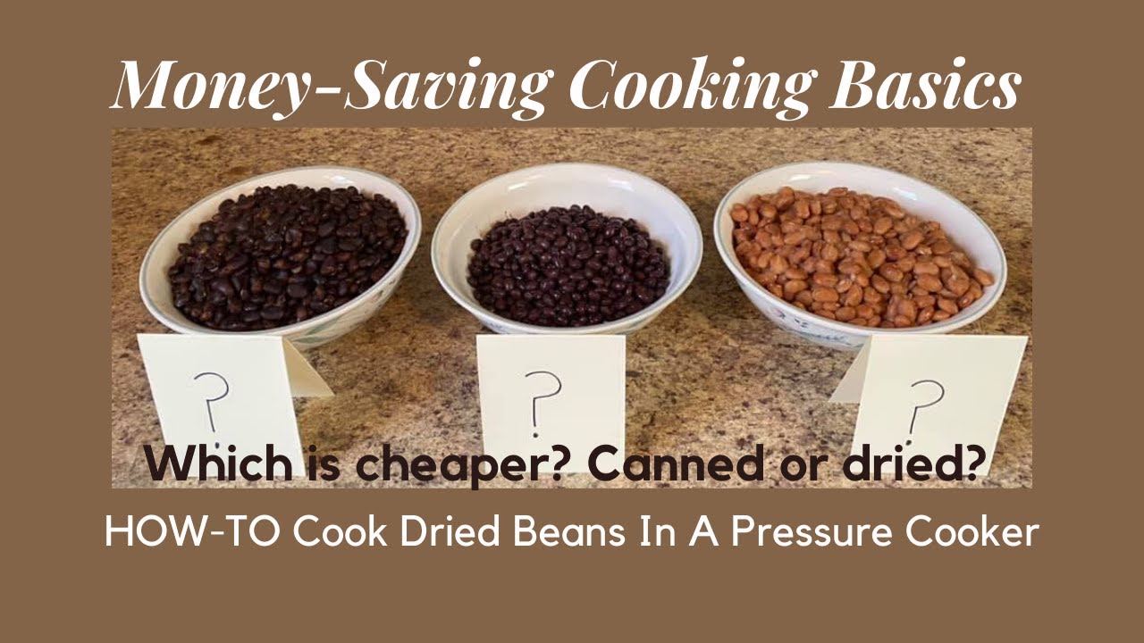 How To Cook Dried Beans In A Pressure Cooker