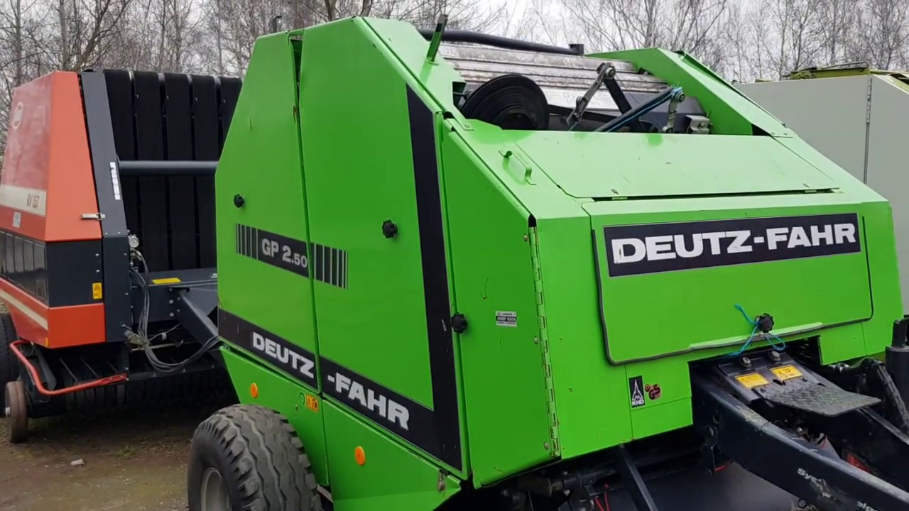 Пресс-подборщик вальцовый Deutz-Farhr GP 2.50