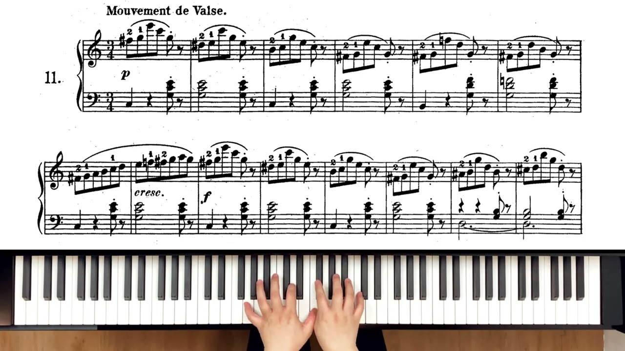 Lemoine: Etude No.11 (Études enfantines Op.37)
