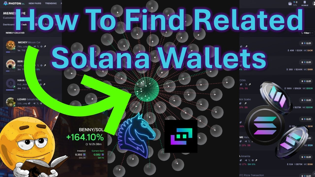 How To Find Related Solana Wallets | Step By Step Tutorial | Meme Coin Trader Wallets Copy Trade SOL