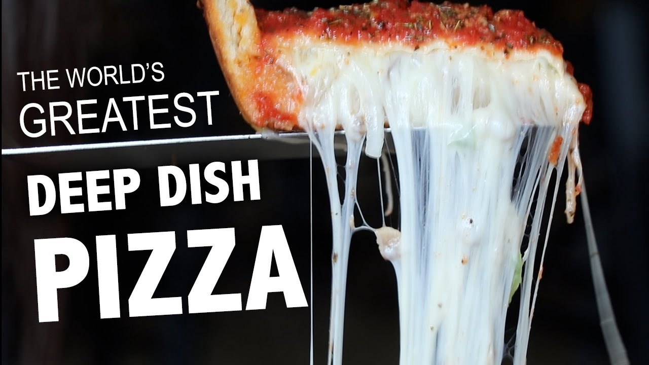 WE TRY 7 DEEP DISH PIZZAS 🍕IN CHICAGO