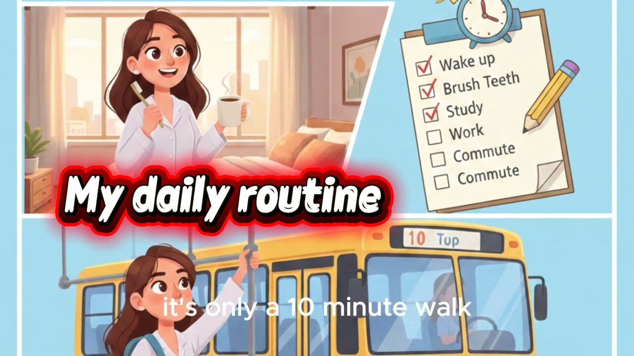 How's Your Daily Routine? Practice English Listening With us