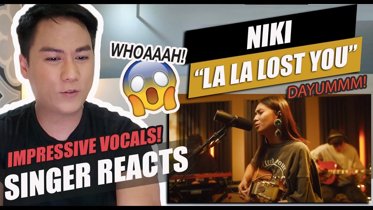 NIKI - La La Lost You (Live) | Acoustic Sessions | SINGER REACTION