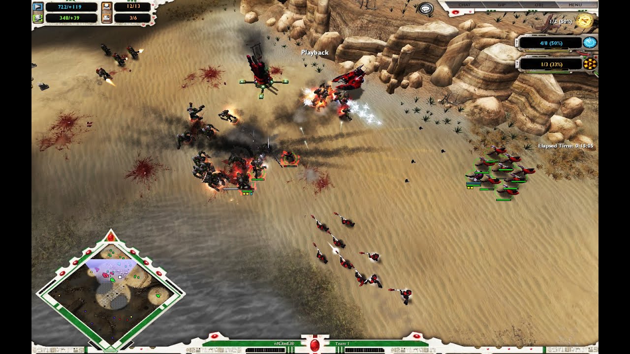 WH40K: DoW - Soulstorm [online] | (EvO) nRated vs. RuW|Coffee on Fata Morga