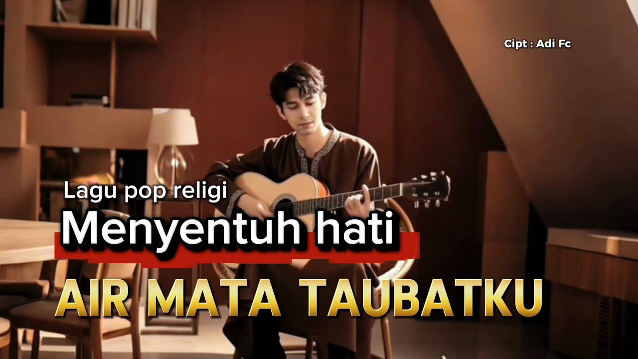 AIR MATA TAUBATKU || LAGU POP RELIGI,SANGAT MENYENTUH HATI