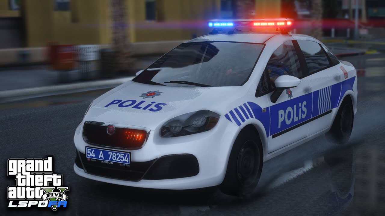 GTA 5 POLİS MODU ASAYİŞ #44 - FİAT LİNEA - LSPDFR