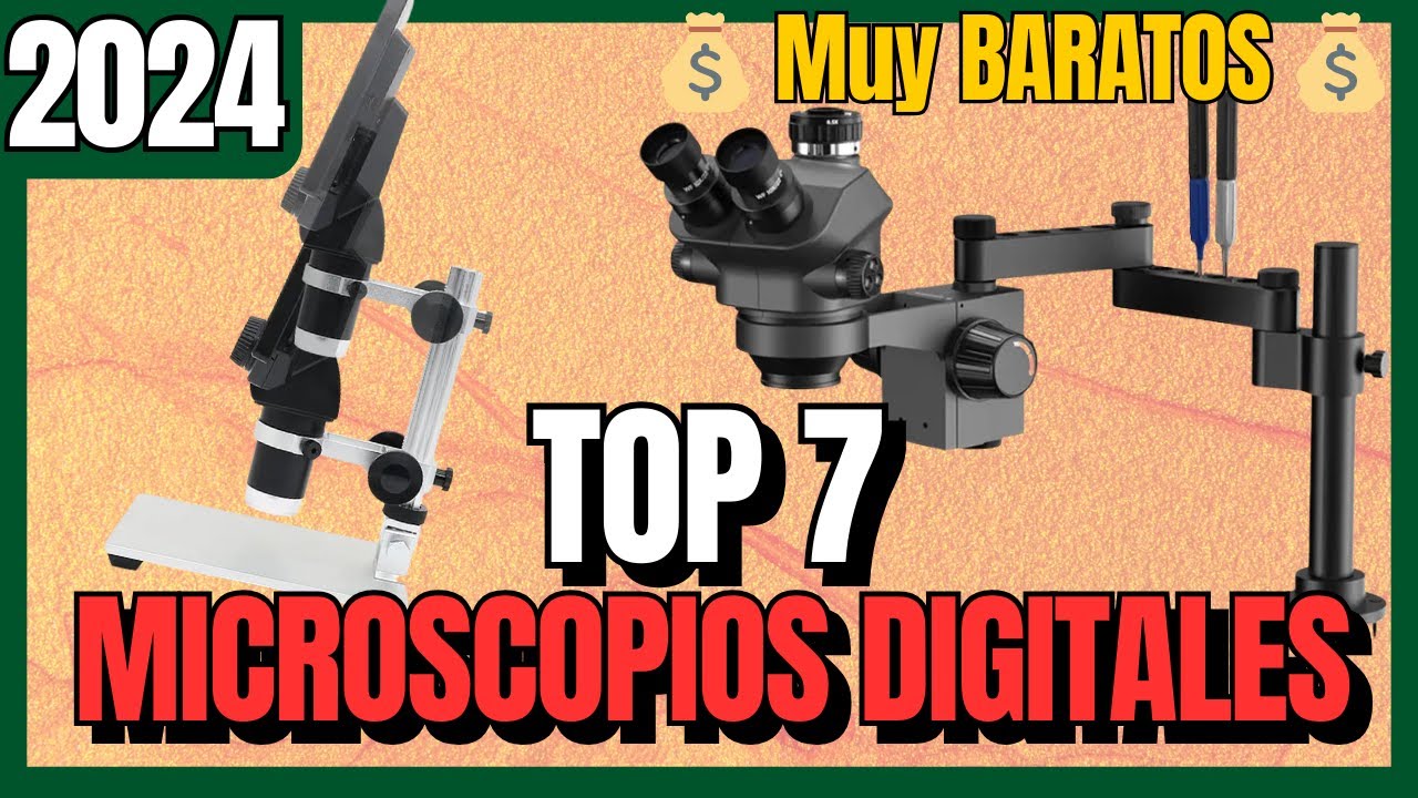 🔬 Top 7 MICROSCOPIOS DIGITALES BARATOS de Aliexpress 🔬[2024] Mejor CALIDAD | 4K, 1080P, Con Pantalla