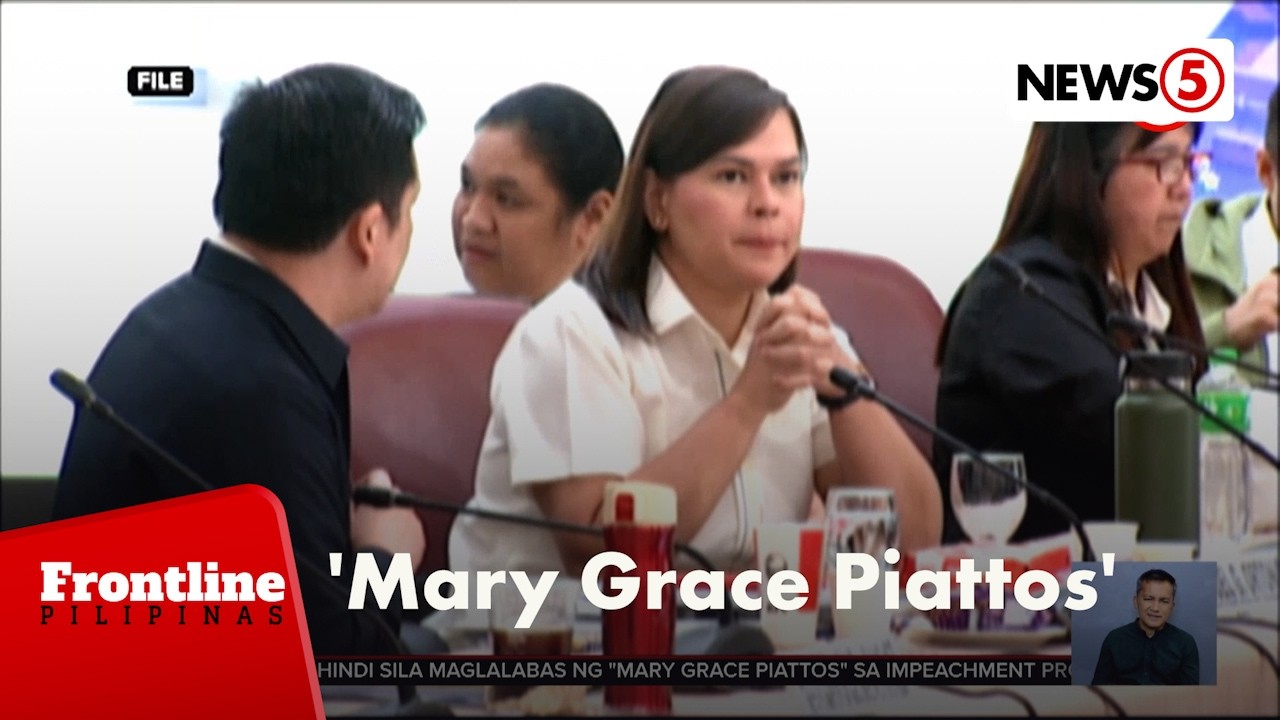 Kampo ni VP Sara, handang sagutin ang tungkol kay ‘Mary Grace Piattos’ | Frontline Pilipinas