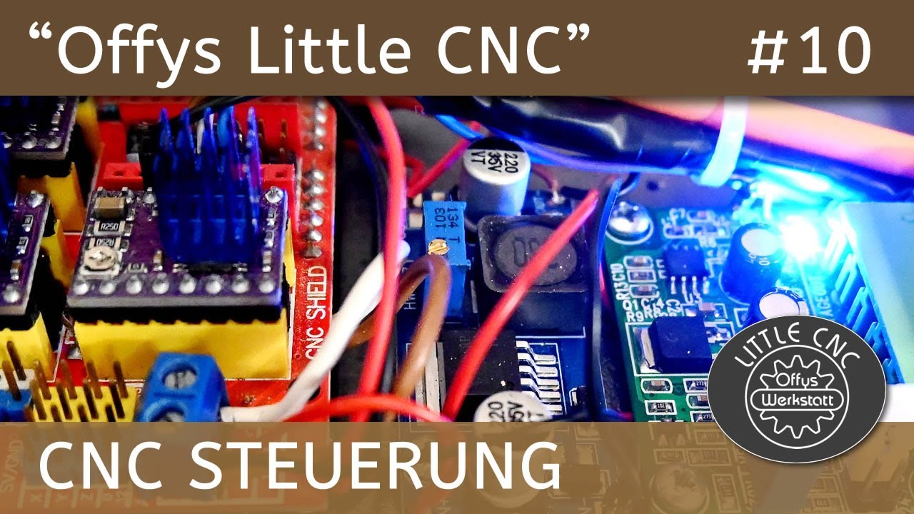 „Offys Little CNC“ – Komfortable CNC-Steuerung für kleines Geld 😉👍
