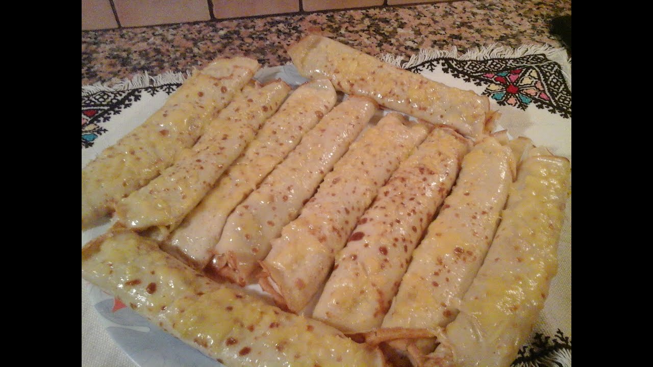 كريب روعة بحشوة  البشاميل وسمك التونة لذيذة جدا جدا crépes farcie au thon