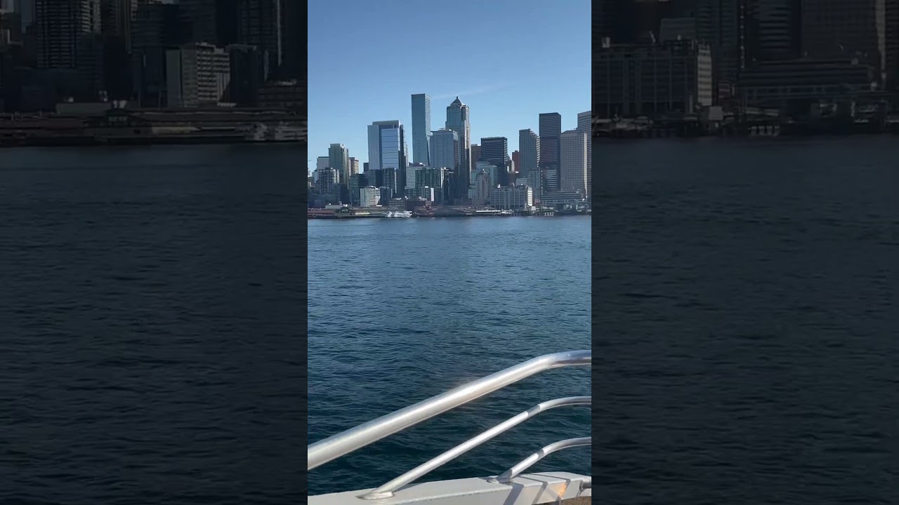 Water Taxi West Seattle to Seattle Center