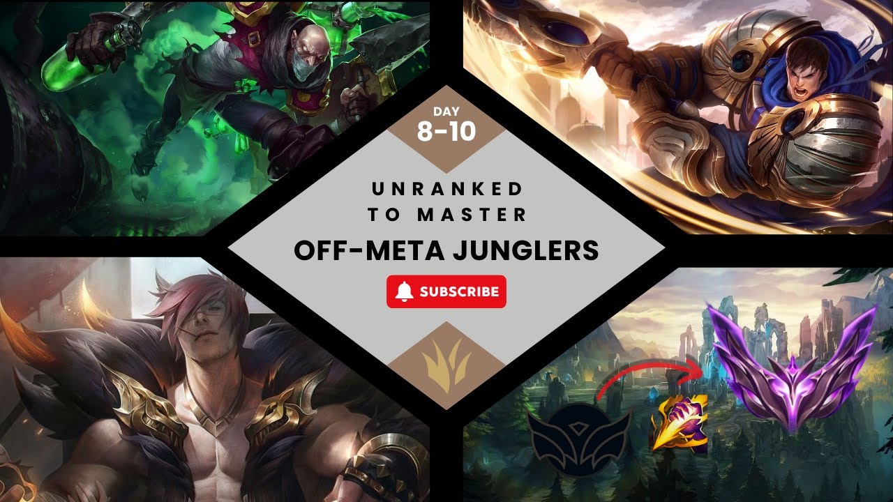 90% WR - GAREN JUNGLE is actually OP! In Episode 3 we dominated with Singed, Garen & Sett!