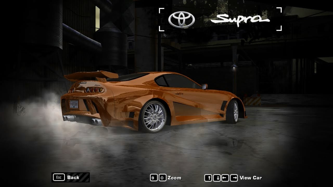 NFSMW 2005: Customization: Toyota Supra Challenge Series