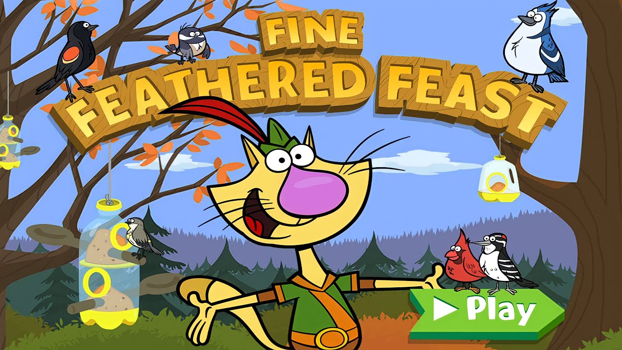 Nature Cat: Fine Feathered Feast || Nature Game