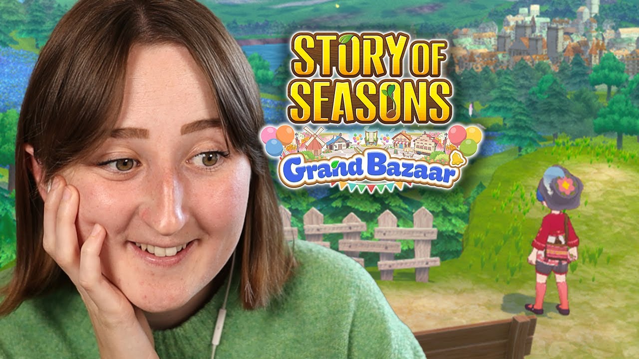 Playing Story of Seasons: Grand Bazaar for the first time! (Streamed 9/3/25)