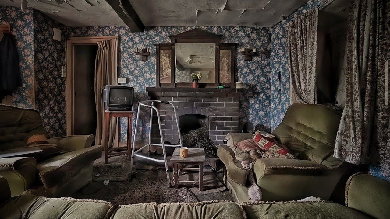The Sad Reality Of An Abandoned House - Family Home Left Abandoned At The Roadside