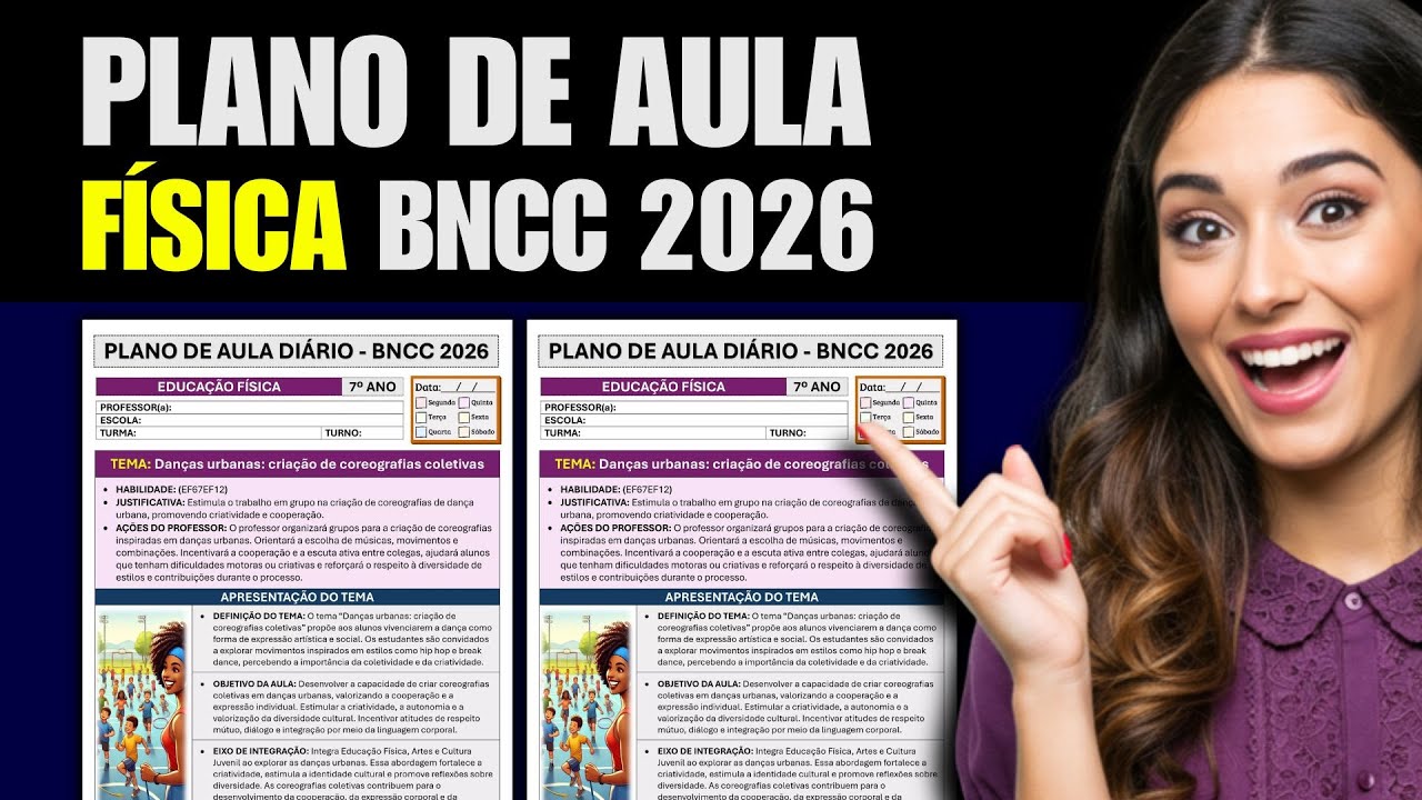 Plano de Aula Pronto de FÍSICA BNCC 2026 | Planejamento de Aula de FÍSICA BNCC 2026