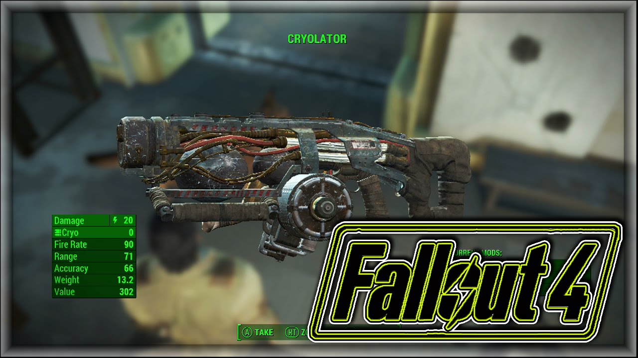 Fallout 4 Rare Weapons - How To Get The Cryolator Without Lockpicking! (Fallout 4 Weapons)
