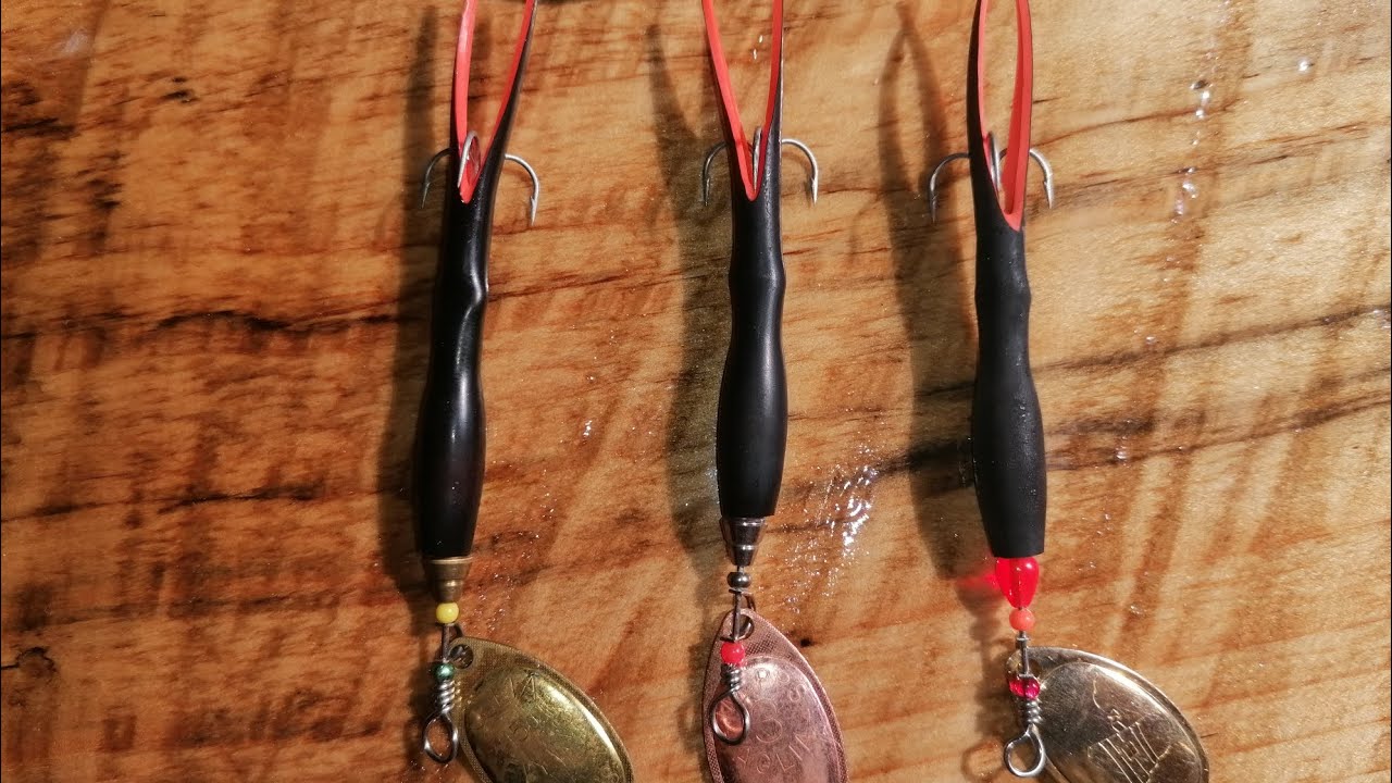How to make a Flying C (Inline spinner) by hand.
