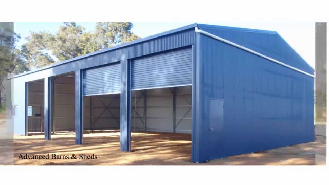 farm machinery sheds