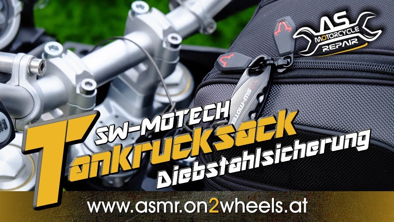 ➤ SW-MOTECH DIEBSTAHLSICHERUNG SCHLOSS-KIT MONTAGE TANKRUCKSACK
