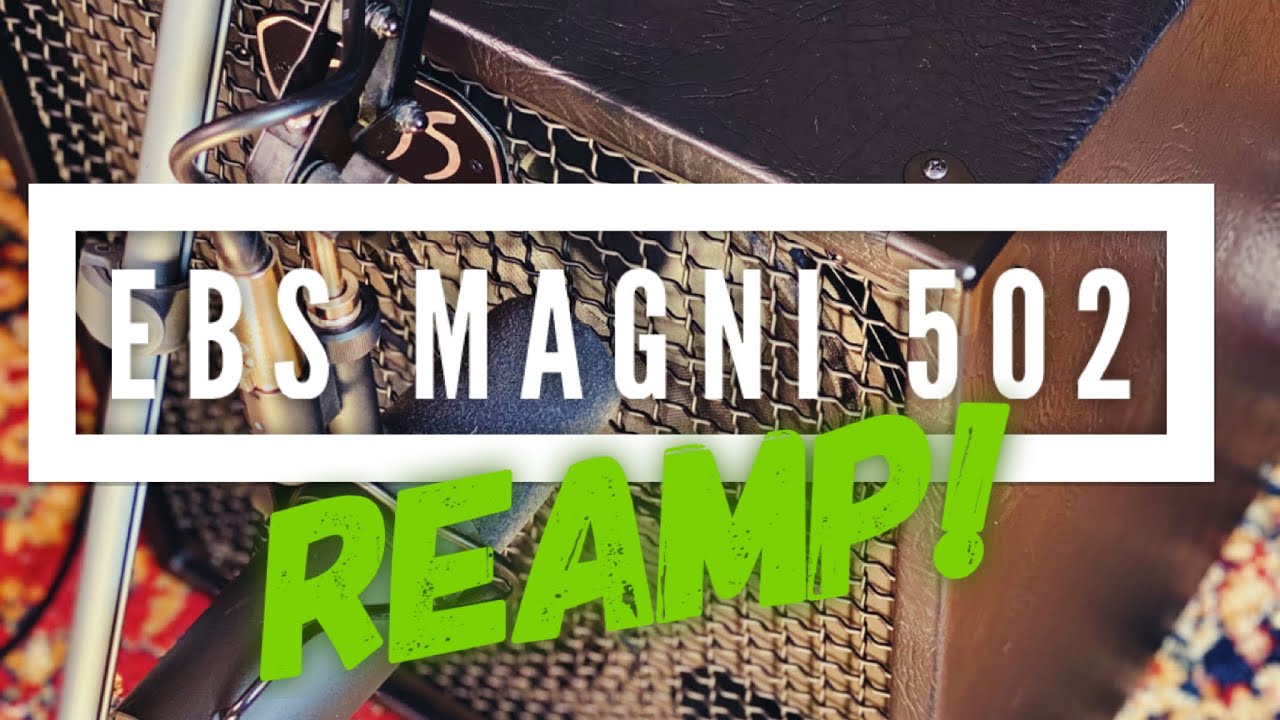 EBS Magni 502-210 Reamp | Balanced Output & Shure SM7b