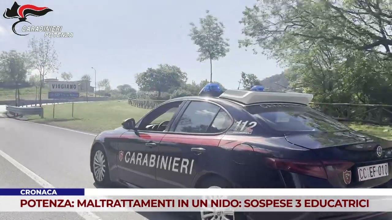CRONACA. POTENZA: MALTRATTAMENTI IN UN NIDO: SOSPESE 3 EDUCATRICI